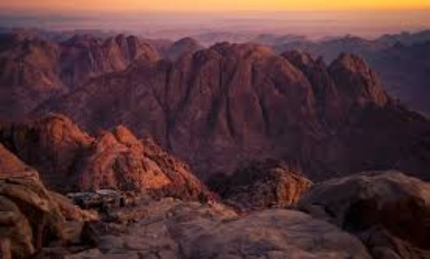 Sunrise on Moses Mountain in Sinai Peninsula, Egypt - CC via Wikimedia Commons/Ibrahim El-Mezayen   