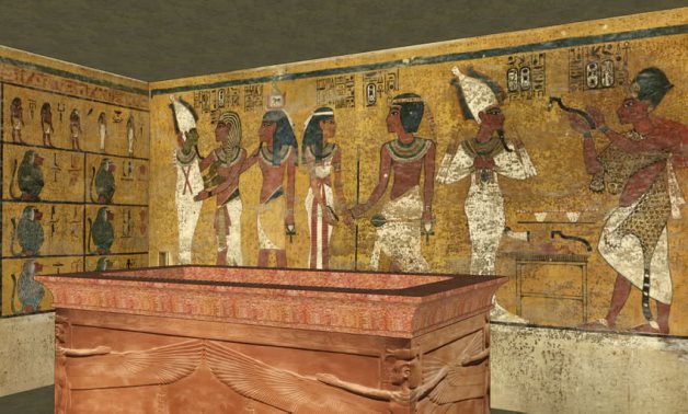 Tutankhamun's tomb - social media