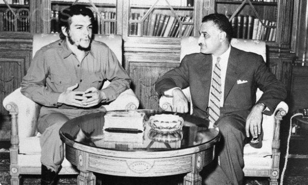 Guevara [L] with Nasser - Twitter