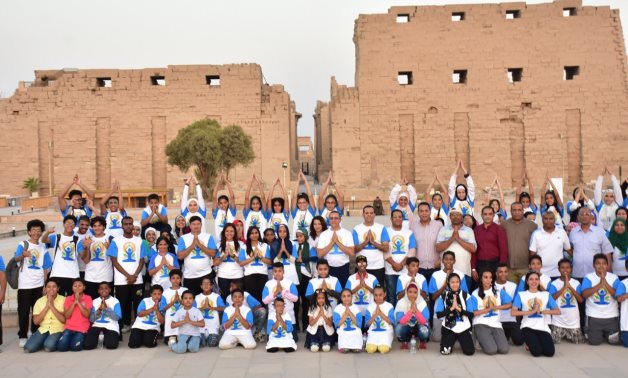 Indian Embassy celebrates International Day of Yoga in Luxor