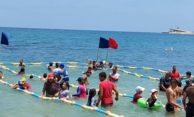 Egypt opens new beach for the visually impaired- Youm7/Jacqueline Mounir