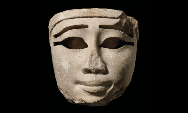 Ptolemaic-era wooden mask on sale at Christie’s