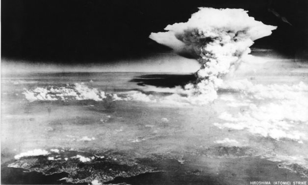 Hiroshima Atomic Strike - social media
