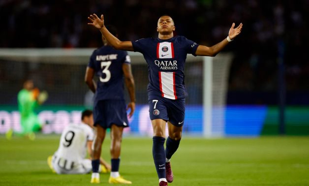 Paris St Germain's Kylian Mbappe reacts REUTERS/Sarah Meyssonnier/Files