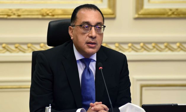 FILE – Egyptian Prime Minister Mostafa Madbouli