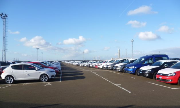 Imported cars at Sheerness Docks - Geograph UK
