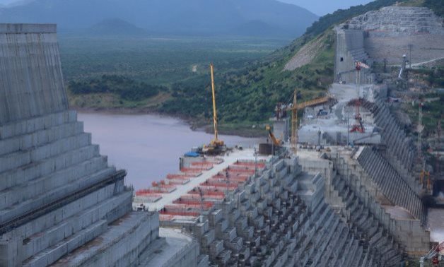 Ethiopia's Grand Renaissance Dam is seen as it undergoes construction work on the river Nile in Guba Woreda, Benishangul Gumuz Region, Ethiopia September 26, 2019. Reuters