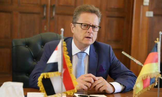 German Ambassador to Cairo Frank Hartmann - FILE
