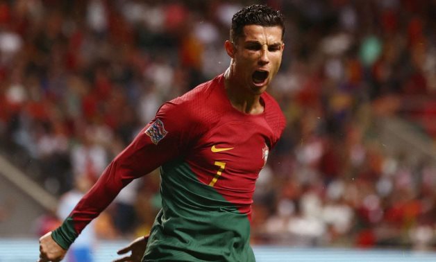 Portugal's Cristiano Ronaldo reacts REUTERS/Pedro Nunes/File Photo