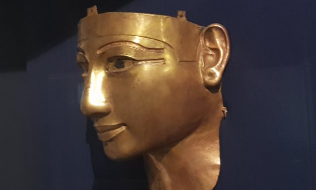 Gold mask of Sheshonq II - social media
