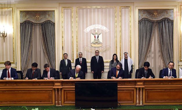 Signing of agreement to renewable energy projects in Egypt at $1.1 billion – Press Photo 