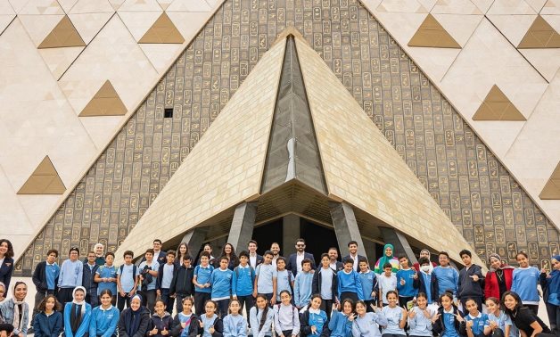 File: Egypt’s Grand Egyptian Museum hosted its first group of students at the Children’s Museum.