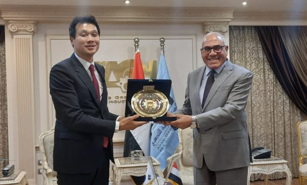 Korean Ambassador Hong Jin-wook discussed with Head of the Arab Organization for Industrialization ways of cooperation between Korean companies and the Organization