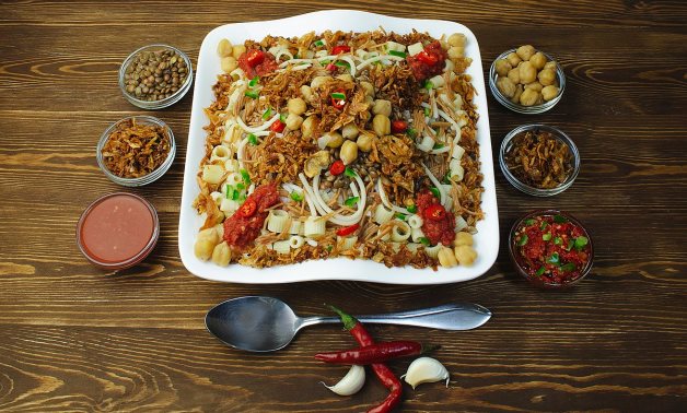 Egypt's National Dish Koshary - Wikipedia