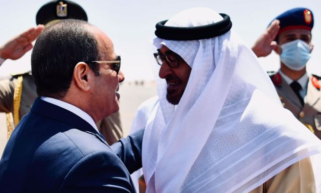 FILE - President Abdel Fatah al-Sisi and Emirati counterpart Sheikh Mohamed Bin Zayed – Press Photo