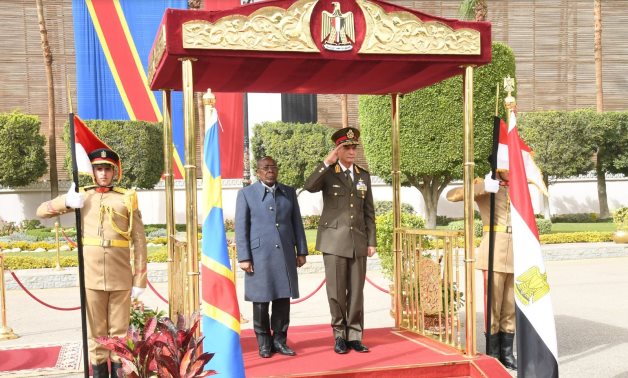 Egyptian Minister of Defense Mohamed Zaki met on Wednesday with his Congolese counterpart, Minister of National Defence and Veterans, Gilbert Kabanda. Ministry of Defense