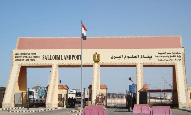 A photo for Salloum crossing on the Egyptian-Libyan borders - File photo