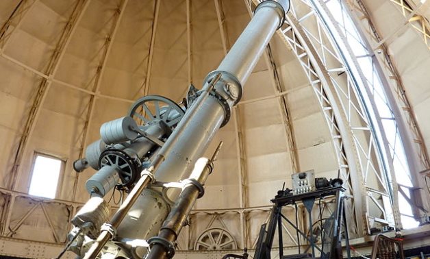 Refracting telescope of the Strasbourg observatory- CC via Wikimedia