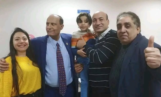 Five-year-old boy, Shenouda, has reunites with his adoptive Christian parents - Social media