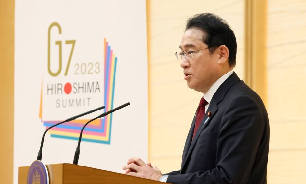 FILE - Japan's Prime Minister Kishida - Twitter