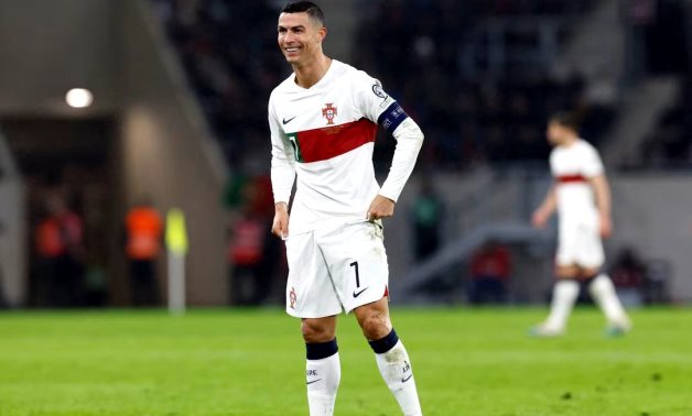 Portugal's Cristiano Ronaldo reacts REUTERS/Piroschka Van De Wouw