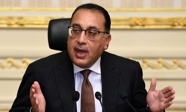 FILE - Egypt's PM Mostafa Madbouly
