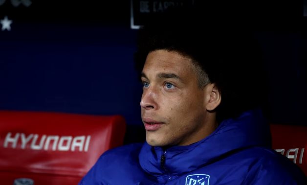Atletico Madrid's Axel Witsel on the substitutes bench before the match REUTERS/Isabel Infantes/File Photo