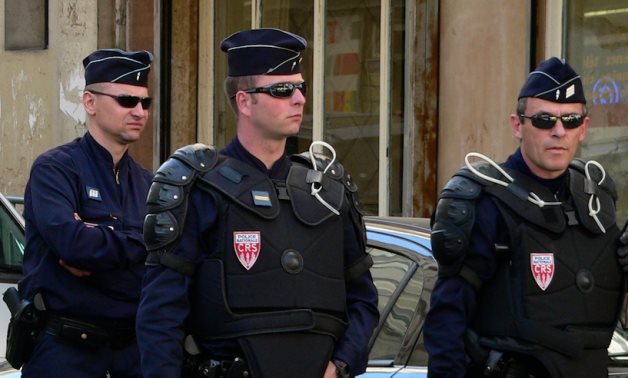 FILE - French police - Everydayantisemitism