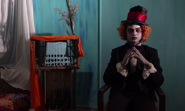 printscreen from The New Mad Hatter Story short movie - vimeo