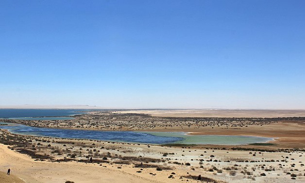 Cover Photo: Magic Lake Fayoum - Ibrahim El-Mezayen 