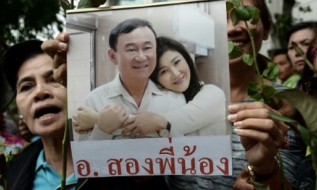 © AFP | Thai newspaper reports say Yingluck Shinawatra has joined her exiled brother Thaksin in Dubai

