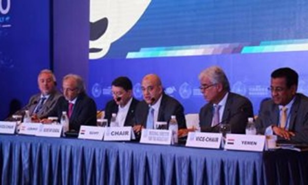 Minister of Tourism Yehya Rashed during the 43rd meeting of the WTO's Commission for the Middle East, which was held earlier in the day in China's Chengdu.