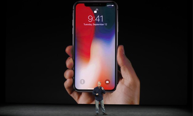 Apple Senior Vice President of Worldwide Marketing Phil Schiller introduces the iPhone X during a launch event in Cupertino, California, U.S. September 12, 2017. REUTERS/Stephen Lam