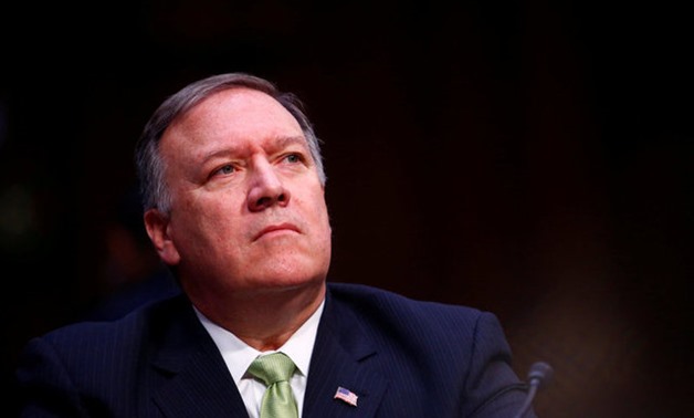 Central Intelligence Agency Director Mike Pompeo testifies before the U.S. Senate Select Committee on Intelligence on Capitol Hill in Washington - REUTERS