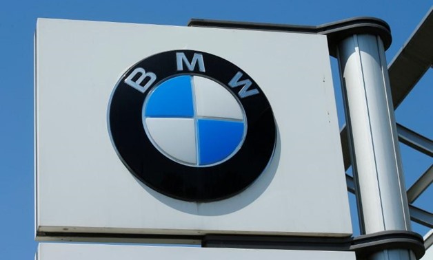 A BMW logo is seen at a car dealership in Vienna, Austria, May 30, 2017. REUTERS/Heinz-Peter Bader