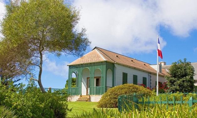 Longwood House in Saint Helena, where Emperor Napoleon Bonaparte spent the last years of his life. (AFP)