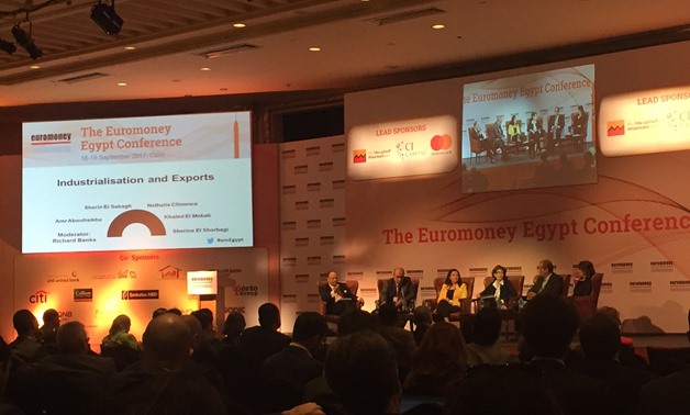 Photo from the Euromoney conference - Doaa Farid, Egypt Today