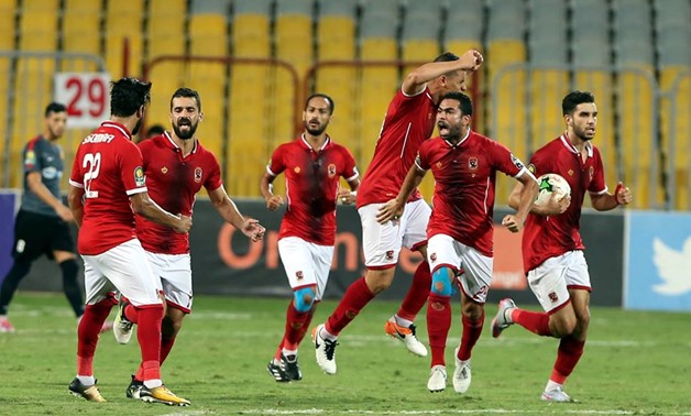  Al Ahly players against Esperence, CAF Champions League Official Facebook account