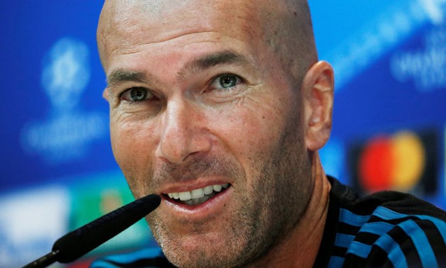 Zinedine Zidane - REUTERS/Paul Hanna