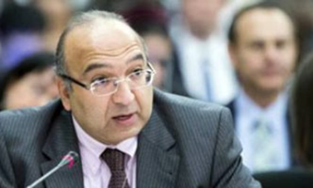 Egypt’s Permanent Representative to the United Nations Ambassador Amr Ramadan – File Photo