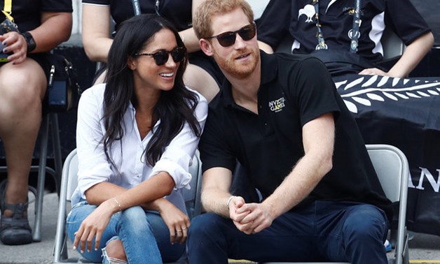 Prince Harry, Markle make first official outing at Invictus Games ...
