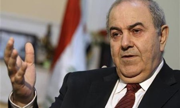 Iraqi Vice-President Ayad Allawi- Reuters