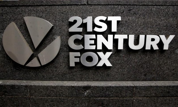 The 21st Century Fox logo is seen outside the News Corporation headquarters in Manhattan, New York, U.S. -
 REUTERS/Brendan McDermid/File Photo