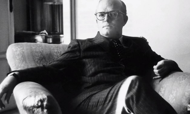 Truman Capote courtesy of the Biography YouTube Channel