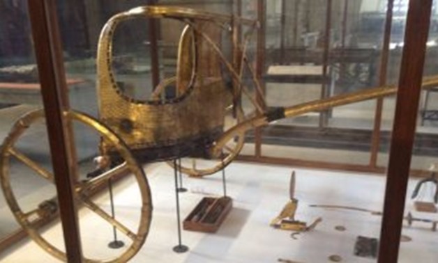 Tutankhamun’s chariot - File Photo
