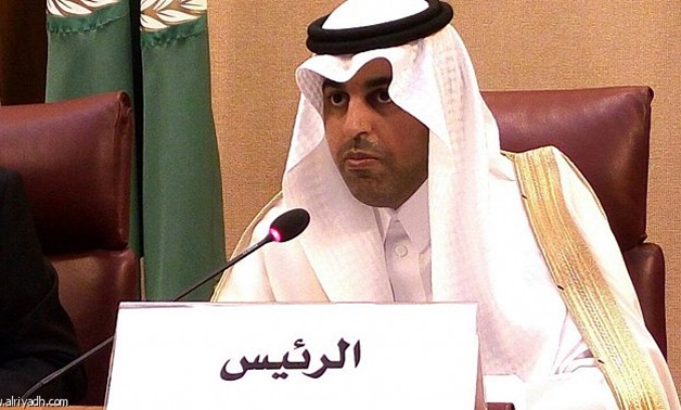 Arab Parliament Speaker Mishaal bin Fahm al Salami - Press Photo