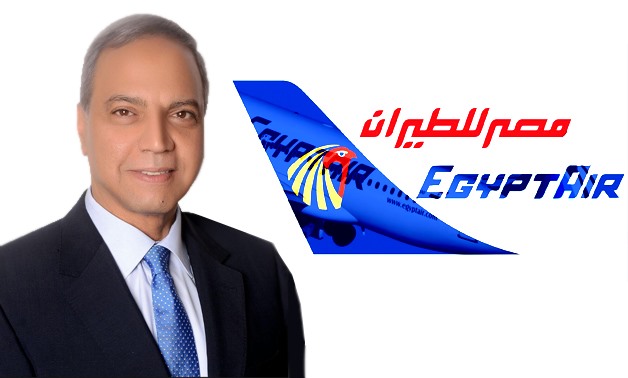 EgyptAir chairman Safwat Musallam – Photo compiled by Egypt Today/Mohamed Zain