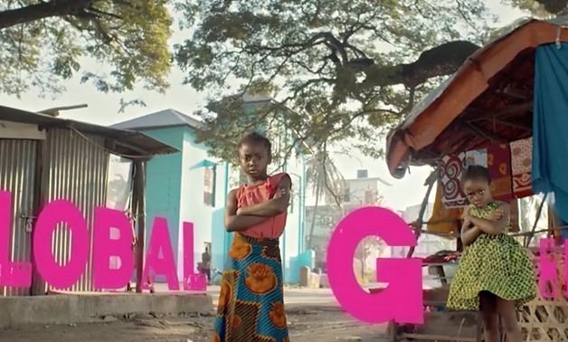 Global Girl (screenshot from video)