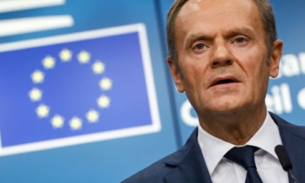 EU President Donald Tusk said he does not expect a breakthrough on Brexit at the European summit -  AFP 