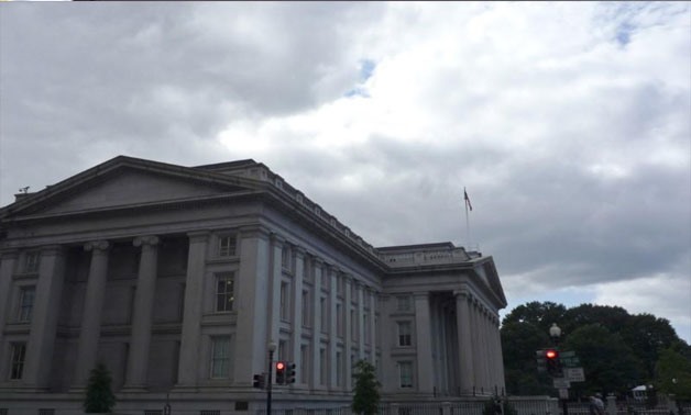 The U.S. Treasury building is seen in Washington, September 29, 2008 - REUTERS/Jim Bourg